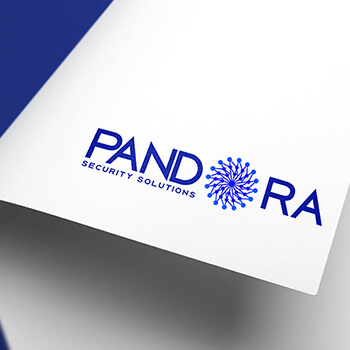 Pandora Security Solutions Logo Design