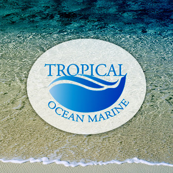 Tropical Ocean Marine Logo Design