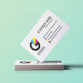 Genekiel Printing Business Card Design