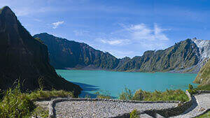 Mount Pinatubo Lake Crater